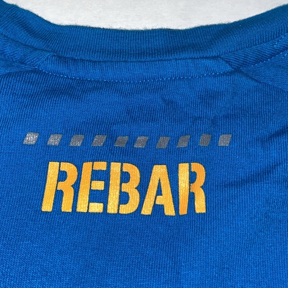 Ariat Rebar Women’s Long Sleeve XL Blue Tee Shirt - Picture 4 of 4
